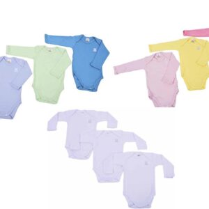 KIT BODY COM 3 PEÇAS MANGA LONGA