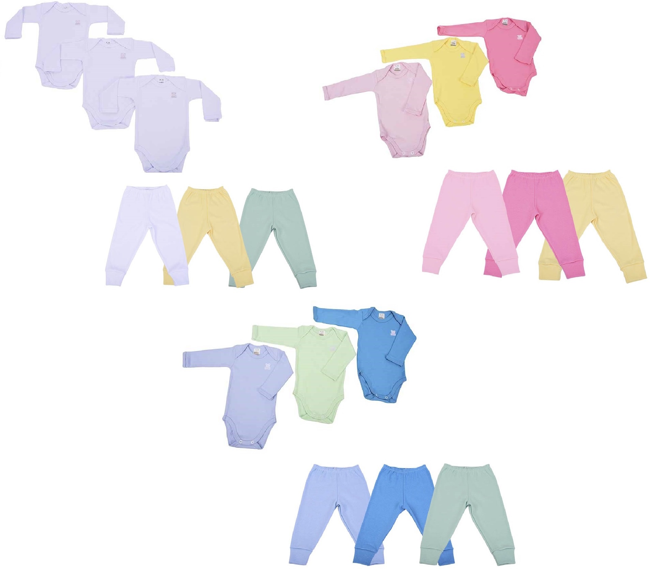 KIT CALÇA E BLUSA MANGA LONGA