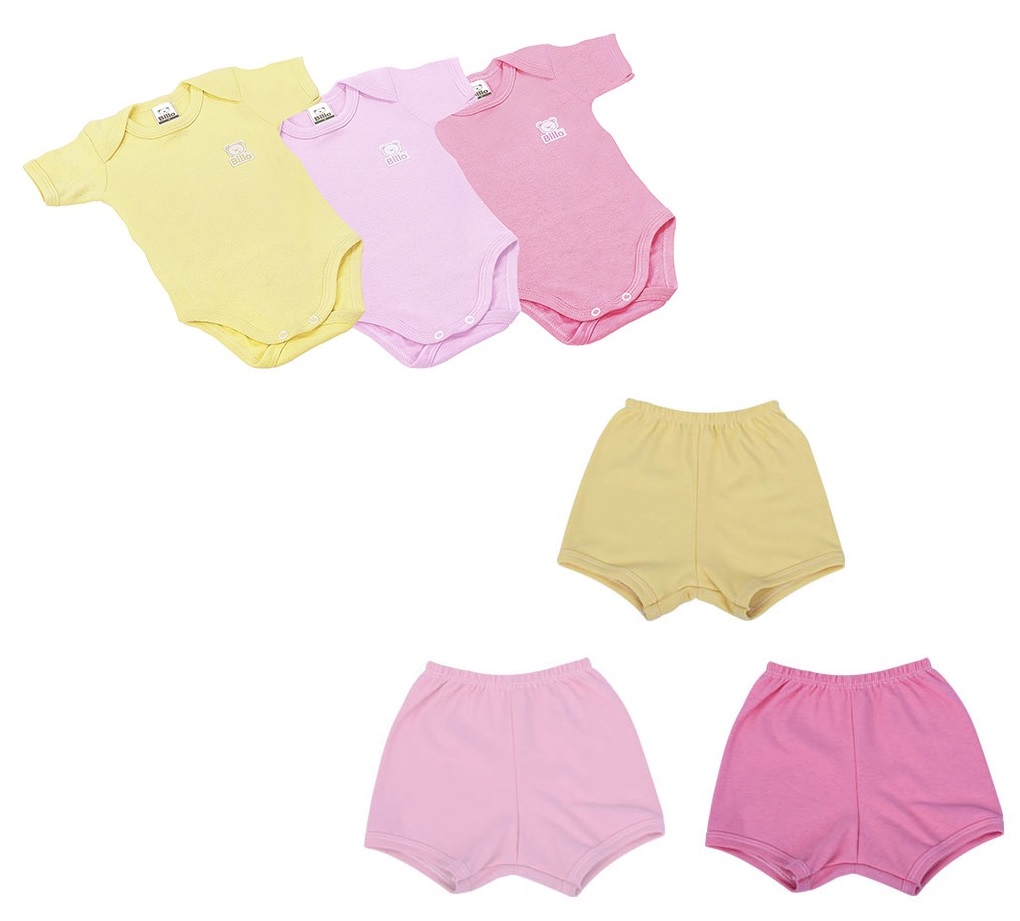 KIT SHORT E BLUSA MANGA CURTA - Imagem 3