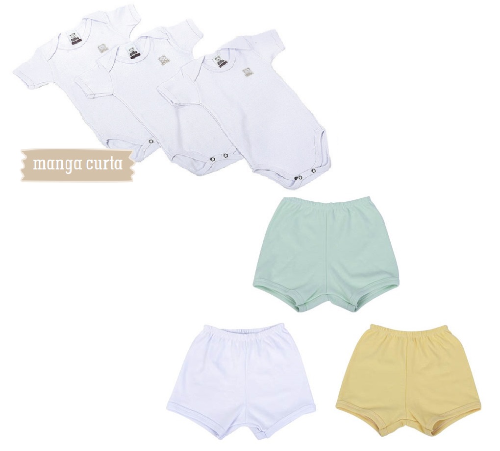 KIT SHORT E BLUSA MANGA CURTA - Imagem 4