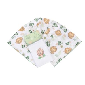 Kit Manta Cueiro Leão