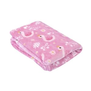 COBERTOR FLANNEL BABY NICE ROSA