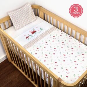 Jogo de Berço Cogumelo