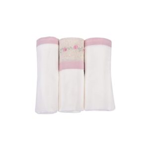 Kit Manta Cueiro Nature Rosa