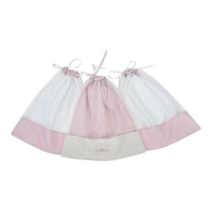 kit Saquinho Maternidade Nature Rosa