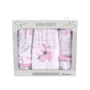 Pano de Boca Soft Flores