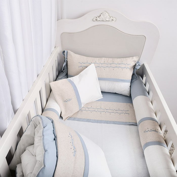 Kit Berço Nature Azul