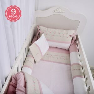 Kit Berço Nature Rosa
