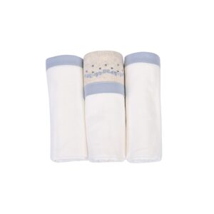 Kit Manta Cueiro Nature Azul