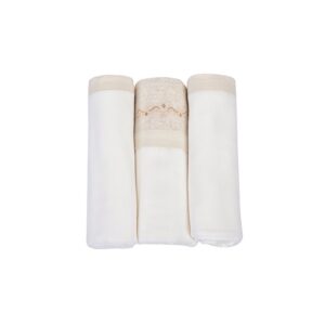 Kit Manta Cueiro Nature Bege