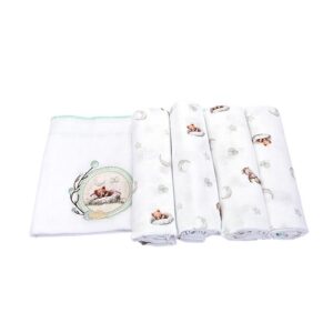 Fralda Ombro Select Ursinho Dorminhoco Verde